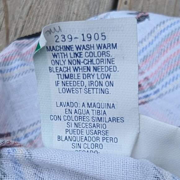 Vintage Infant 18 mo. Girl Plaid Jumper Dress - Picture 5 of 6